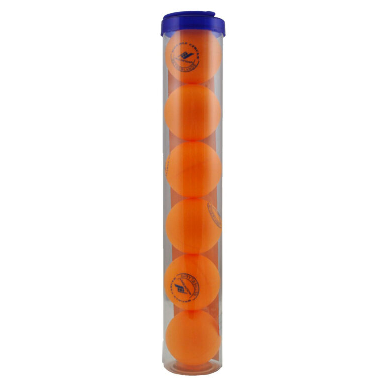 Rucanor Double Circle Bordtennisbolde (Ø4cm) Orange - 6pk