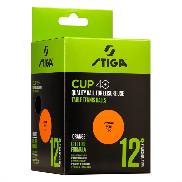 STIGA Bordtennisbolde 12-pak Orange