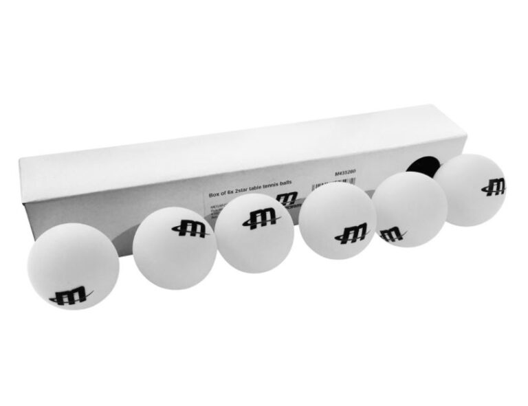 Spordas | Bordtennisbolde, 6 stk. - Ø 4 cm.